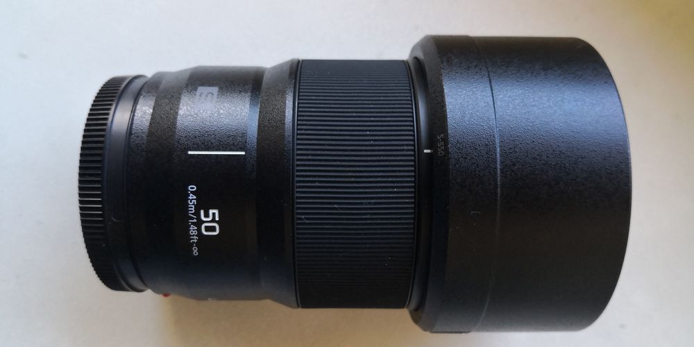 Objectiva Panasonic S 50mm f/1.8