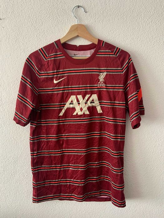 Liverpool 2021/2022 Pre-Match Football Shirt Nike Jersey Size M