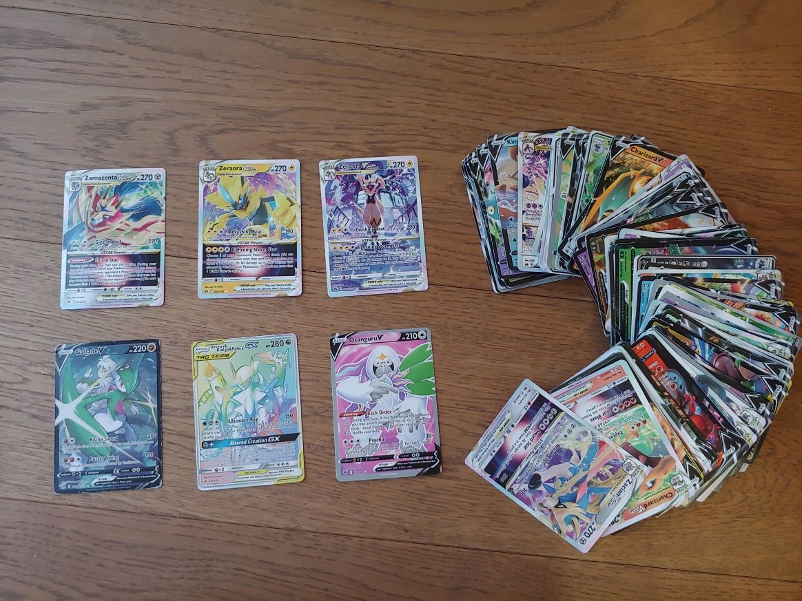 Karty pokemon - 115 sztuk