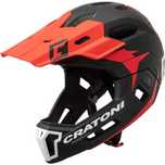 Kask rowerowy Fullface Cratoni C-Maniac 2.0 MX Black Red L 58-61cm