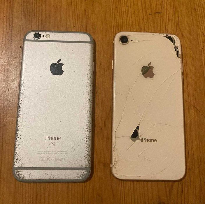 Iphones para peças 6S e 8