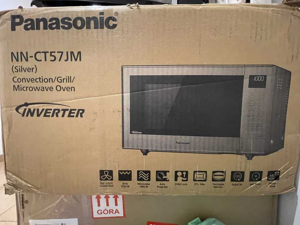 Kuchenka mikrofalowa PANASONIC NN-CT57JM gwarancja