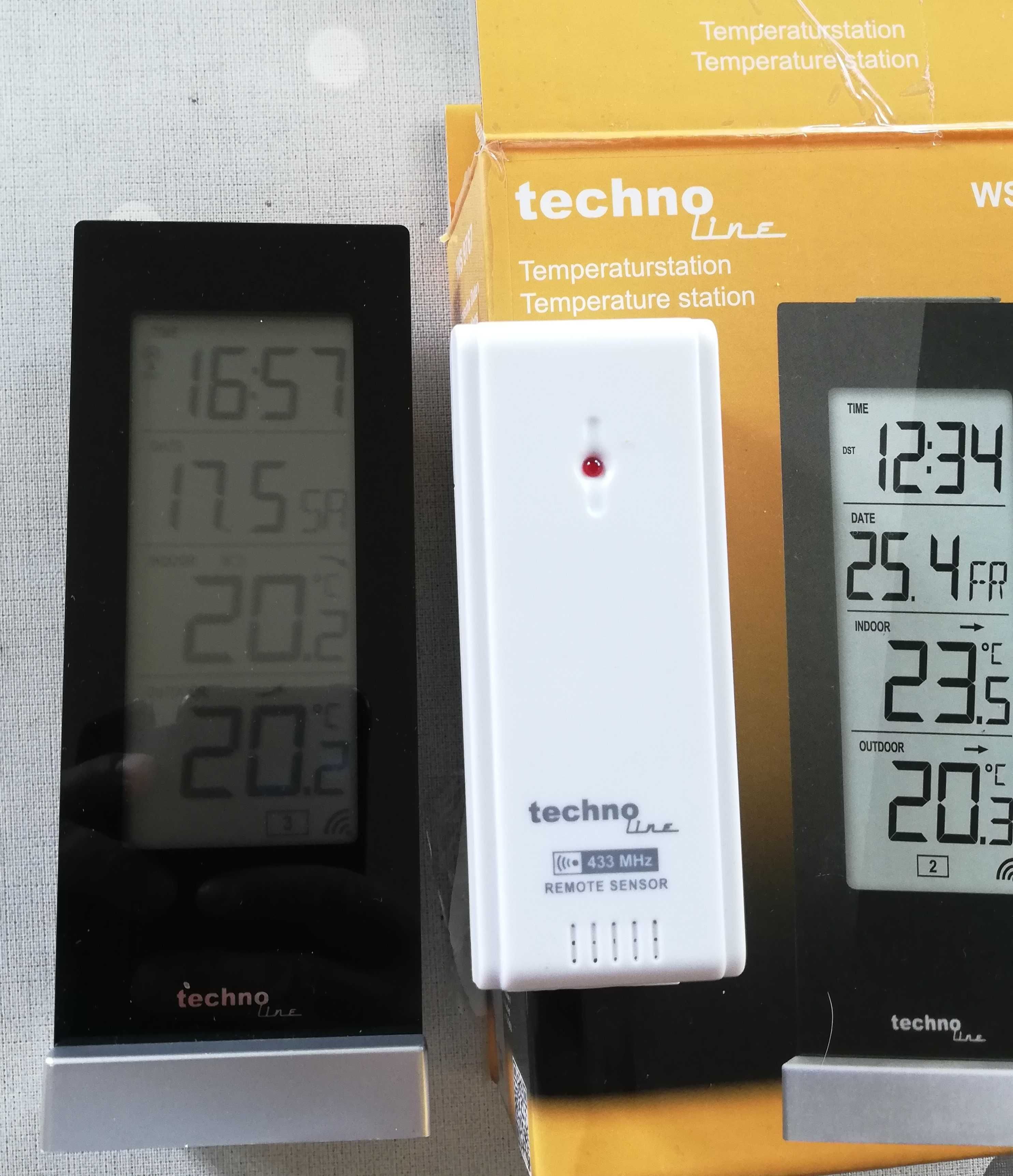 Cyfrowa stacja pogodowa Technoline WS 9767 czarna
