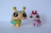 littlest pet shop pszczoła i biedronka