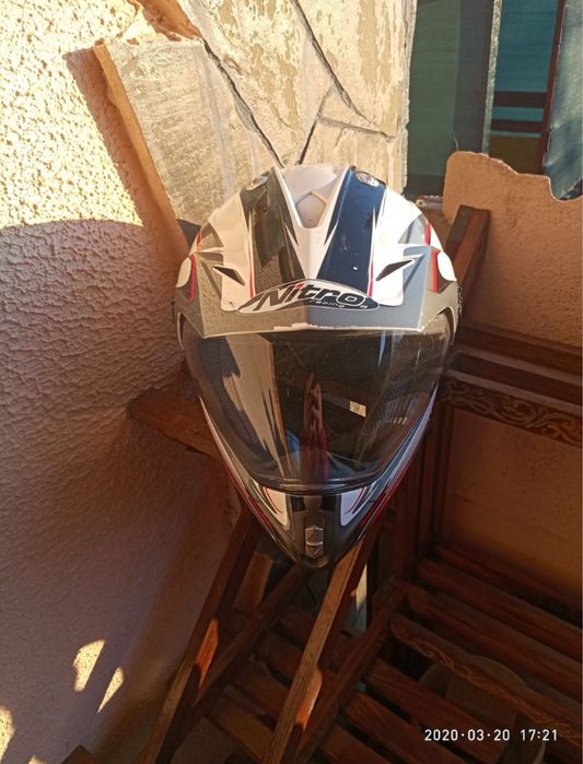 Мотошлем Nitro Devel Ендуро мотоботы.