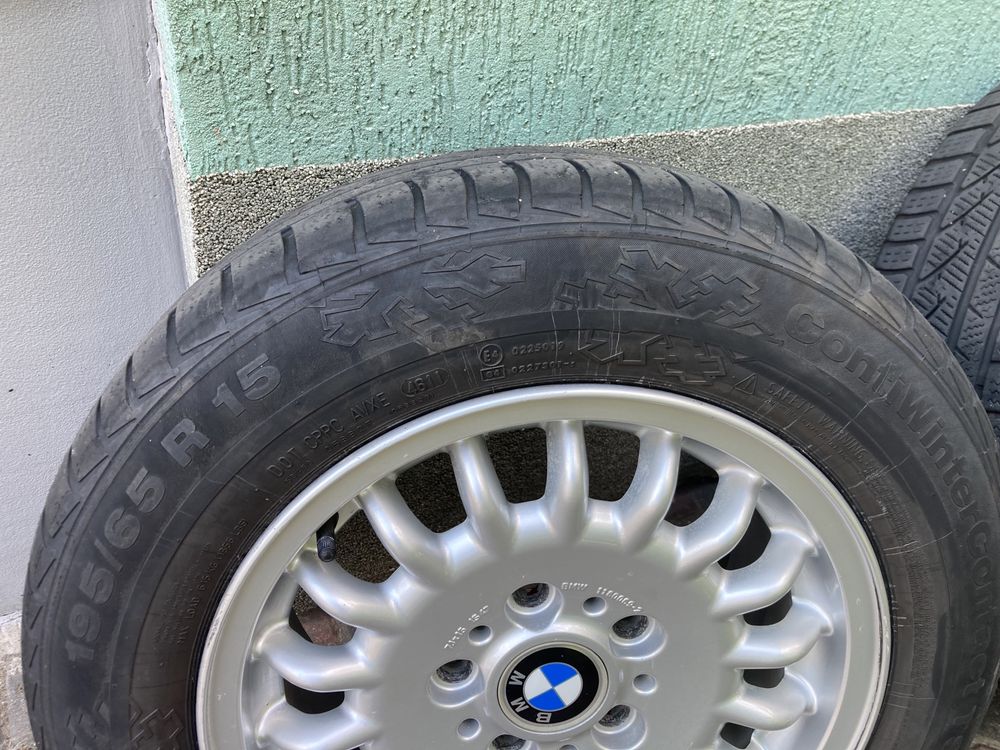 Koła alu zima 15" bmw e36 e46 bardzo lekkie, stan ideał