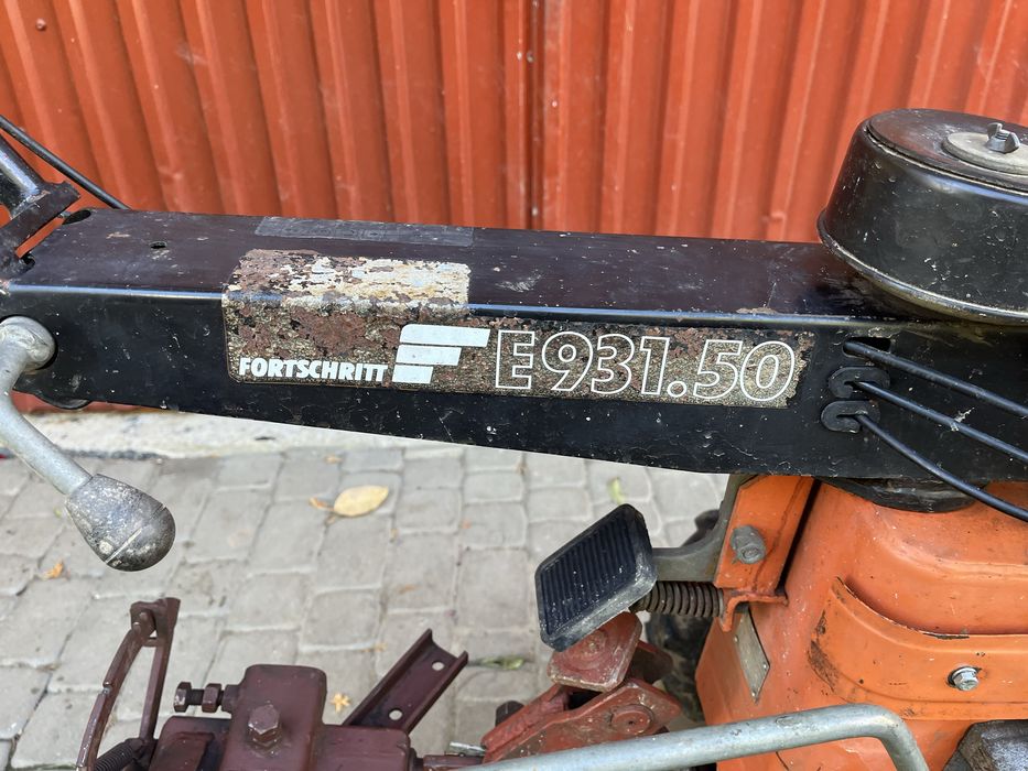 Traktorek Fortschritt E931.50 Dzik Glebogryzarka Pług Simson S51