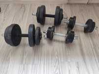Hantle razem 18 kg