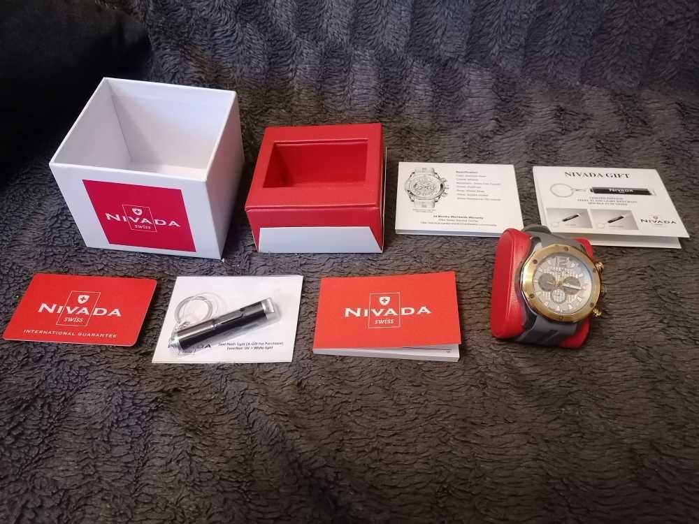 Zegarek NIVADA Swiss Limited Edition NS0008 , szwajcarski kwarc