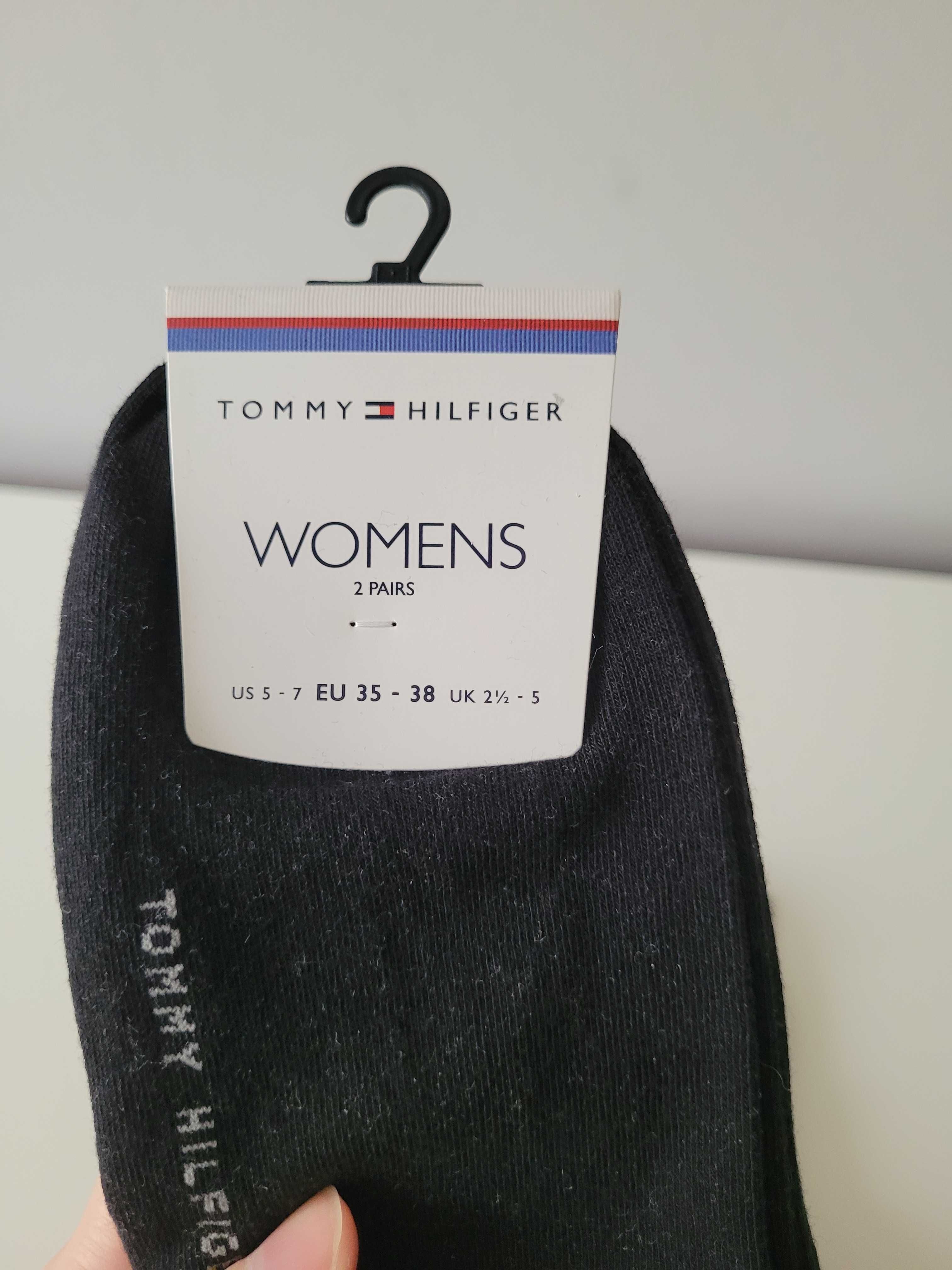 Tommy Hilfiger Marc O'Polo skarpety skarpetki czarne białe 35-38 nowe