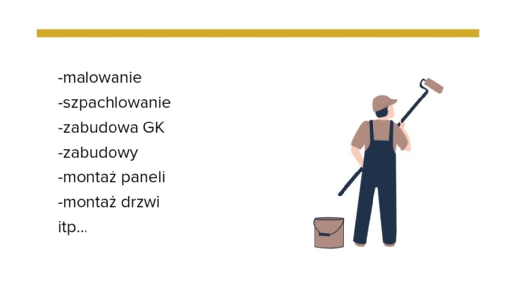 Przyjmę zlecenia .