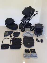 Piękny wózek Stokke Trailz Black 3w1