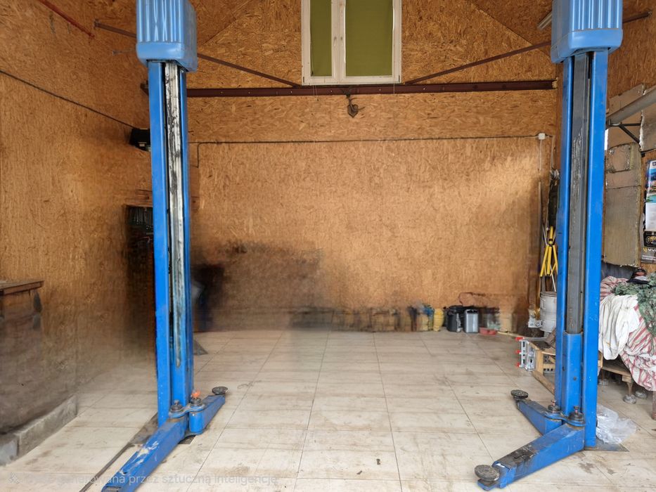 Podnośnik kolumnowy warsztatowy roboczy niemiecki Zippo 1731