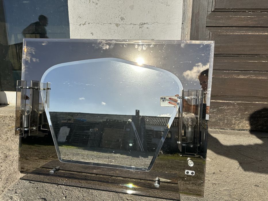 Espelho de casa de casa de banho