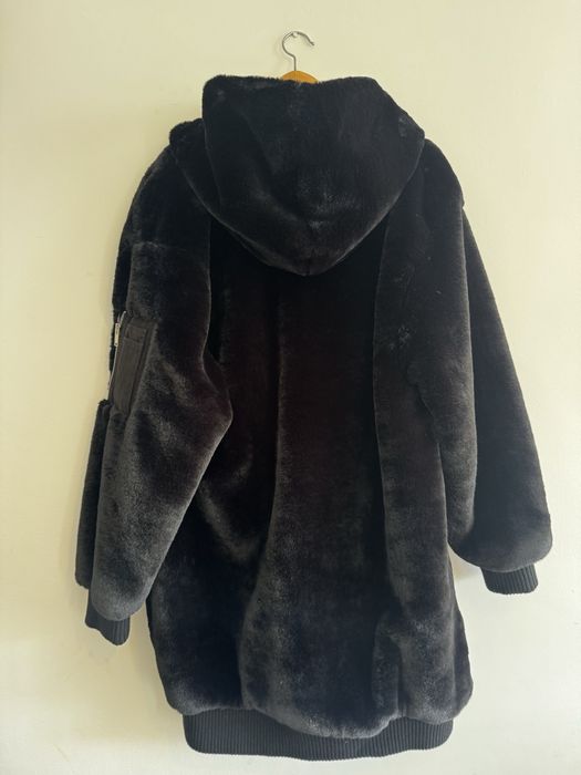 Sobretudo pele Sintetica Zara - Tam M