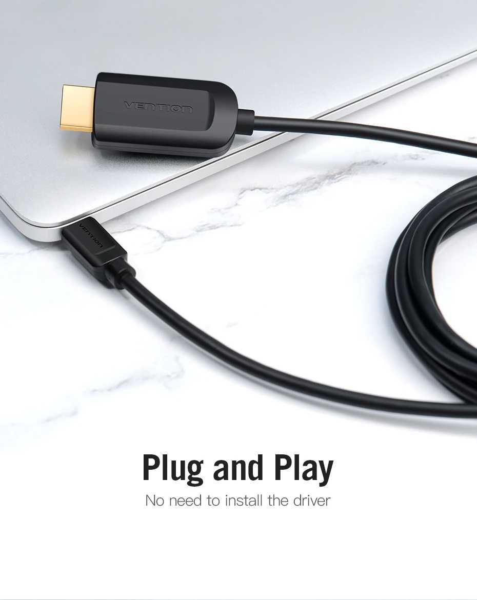Кабель 2К\4K Type-C to HDMI Thunderbolt3 Converter MacBook, Notebook