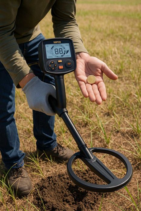 Металошукач SUNPOW OT-MD14 — Знайди свій скарб вже сьогодні!