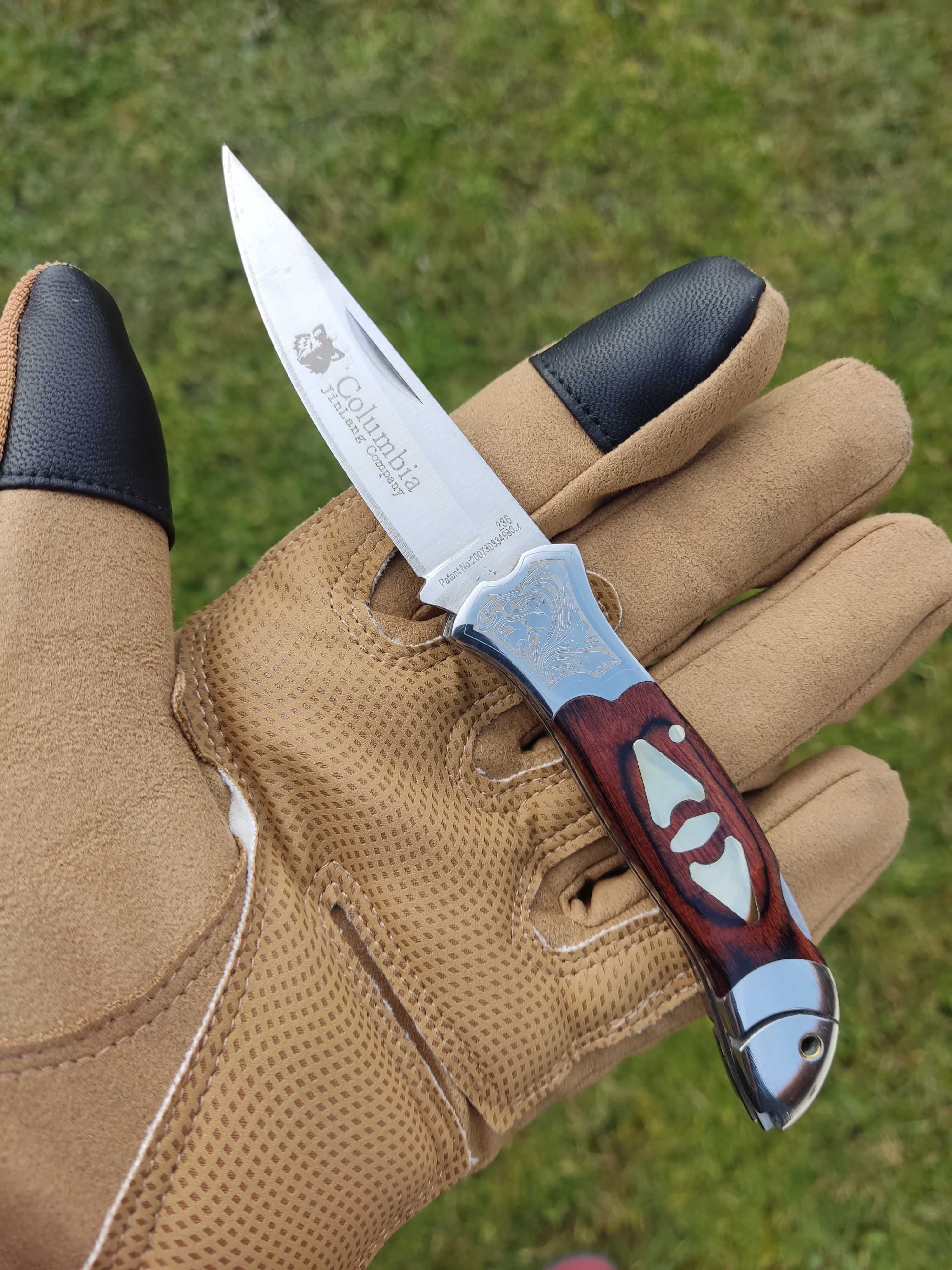Nóż scyzoryk myśliwski COLUMBIA Back-Lock NS11