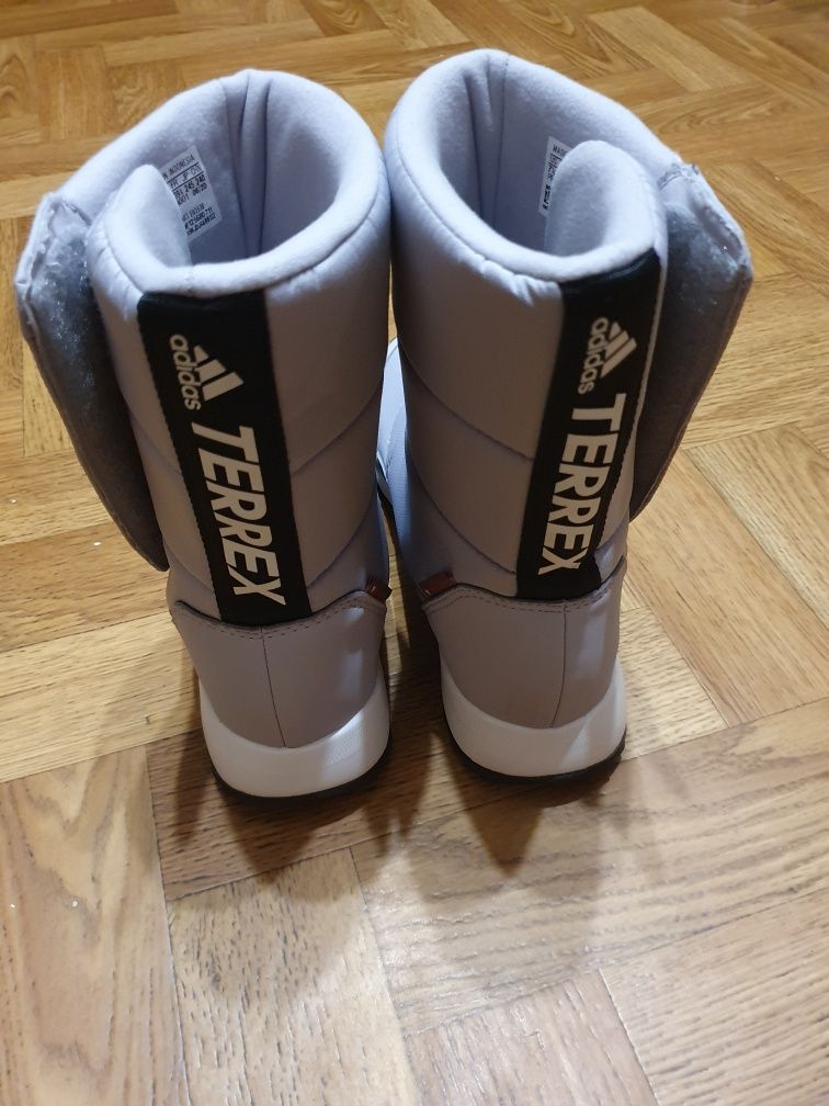 Adidas terrex choleah boot EH3538 (Адидас чоботи дутіки сірі 39р)