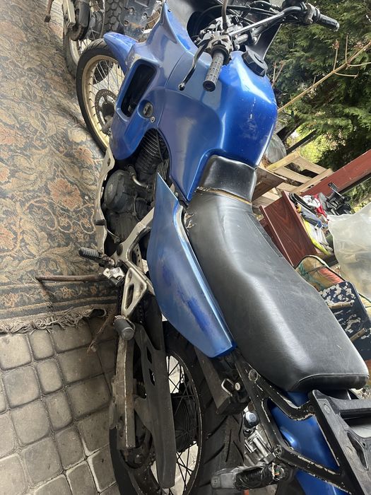 Honda transalp 600 pd06 czarny silnik felgi licznik kufer rama owiewki