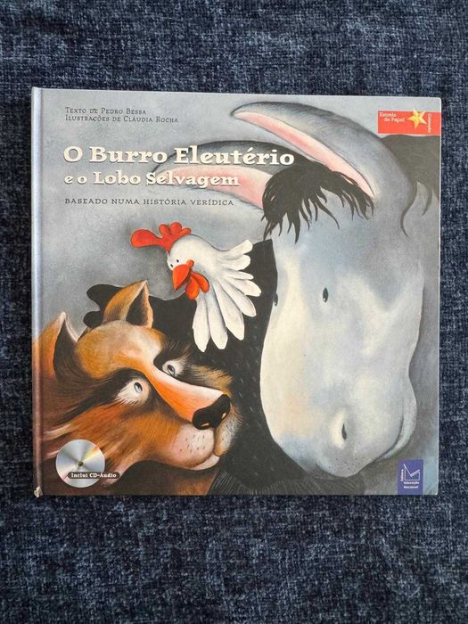 Livro - O Burro Eleutério e o Lobo Selvagem - Pedro Bessa