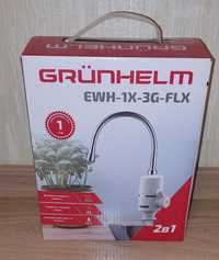 Єлектронагрівач проточної води Grünhelm EWH-1X-3G-FLX