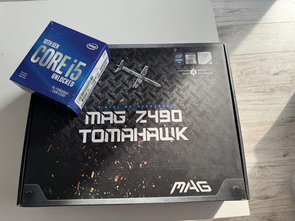 Intel Core I5 10600KF + MSI Z490 Tomahawk