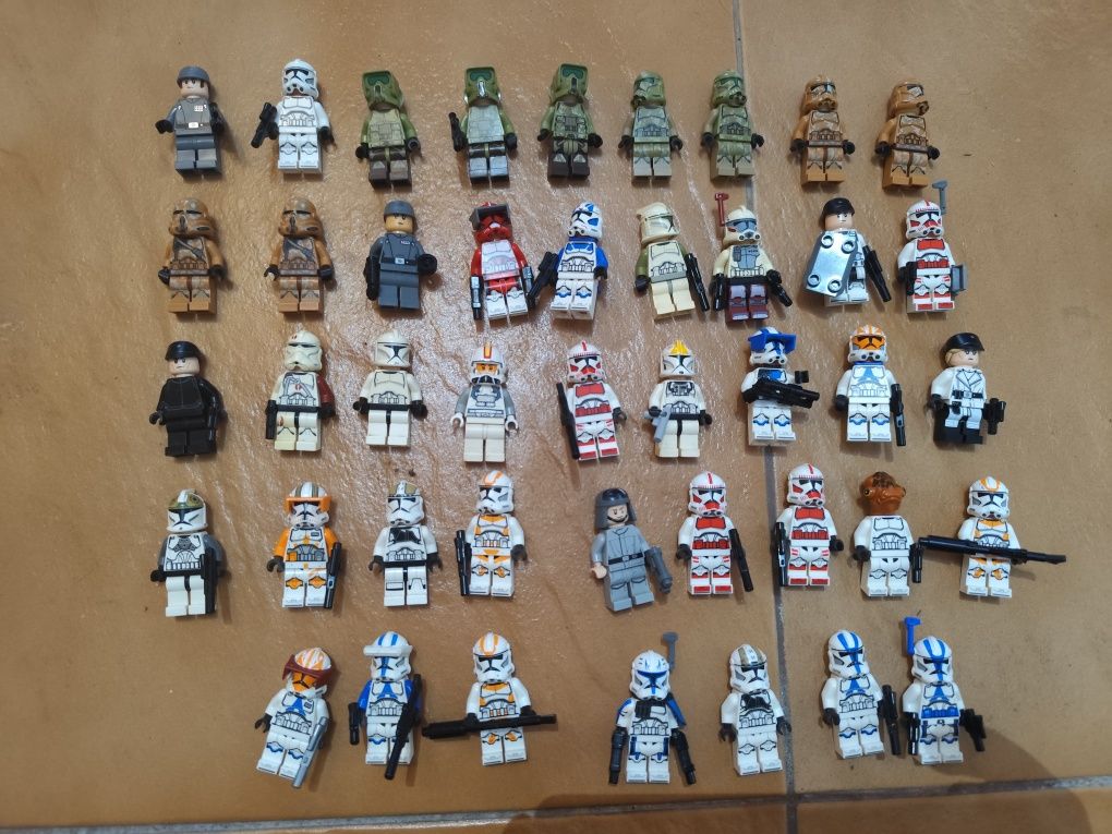 Coleção de Lego star wars