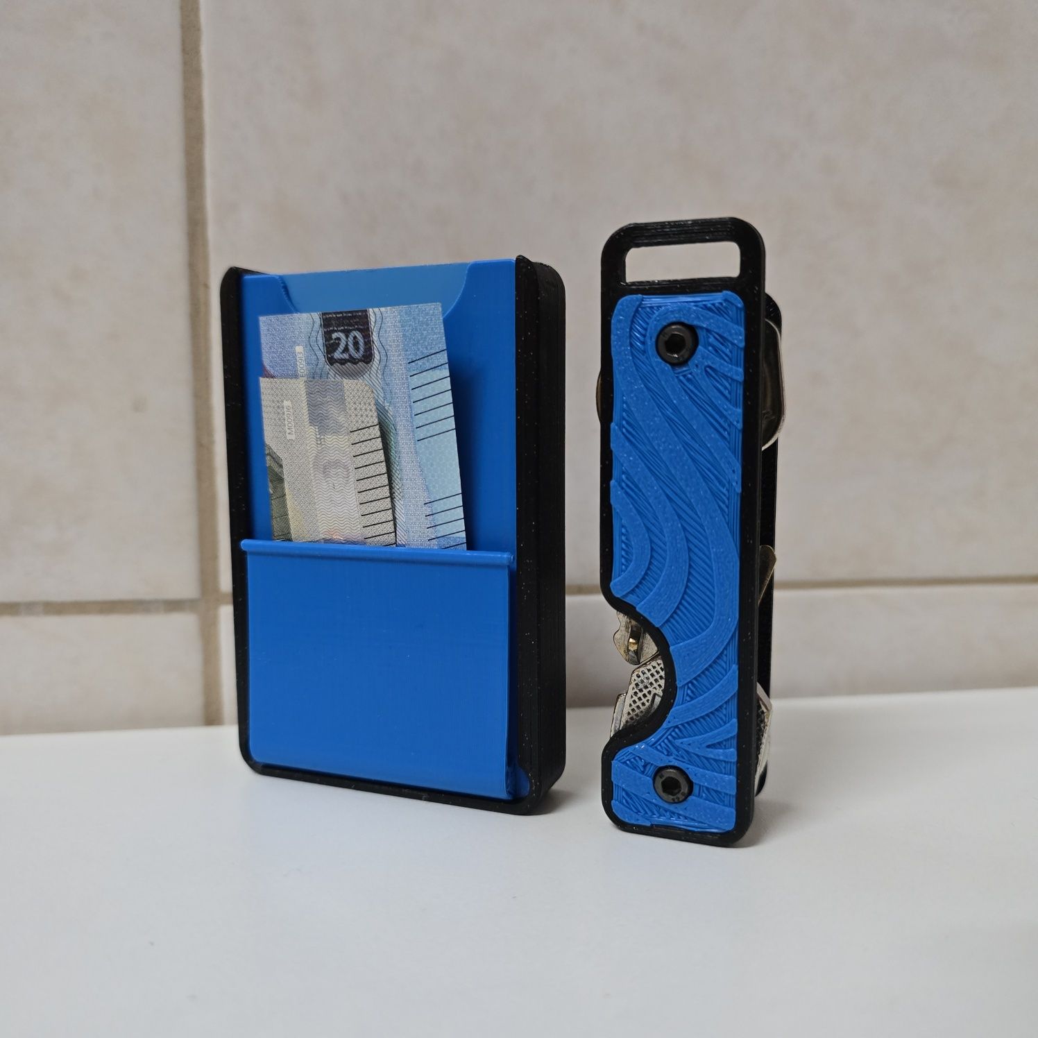 Impressão 3D -  Kit Carteira + Porta Chaves