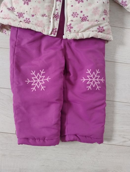 Komplet zimowy dziewczęcy