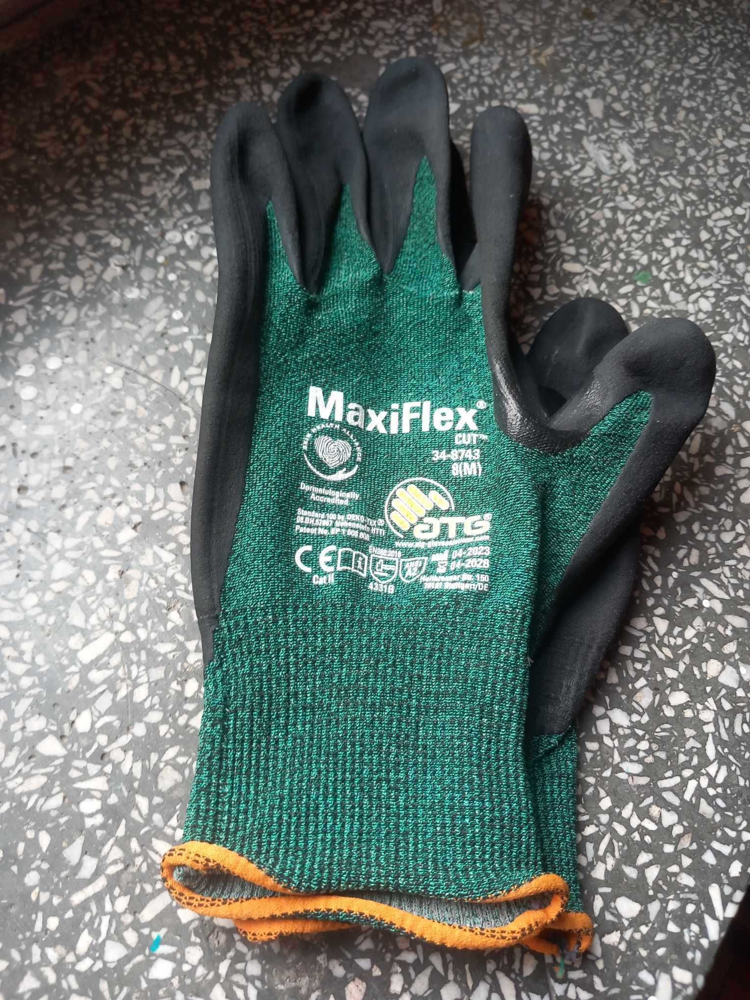Rękawiczki ATG   Maxiflex rozmiar 8,9