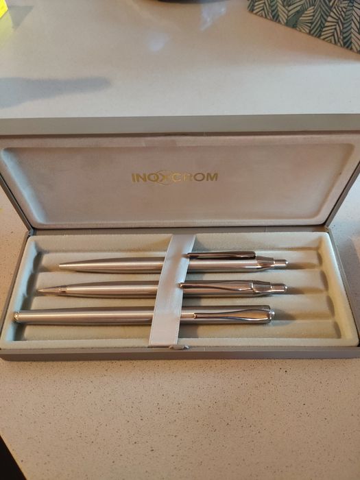 Conjunto Canetas InoxCrom