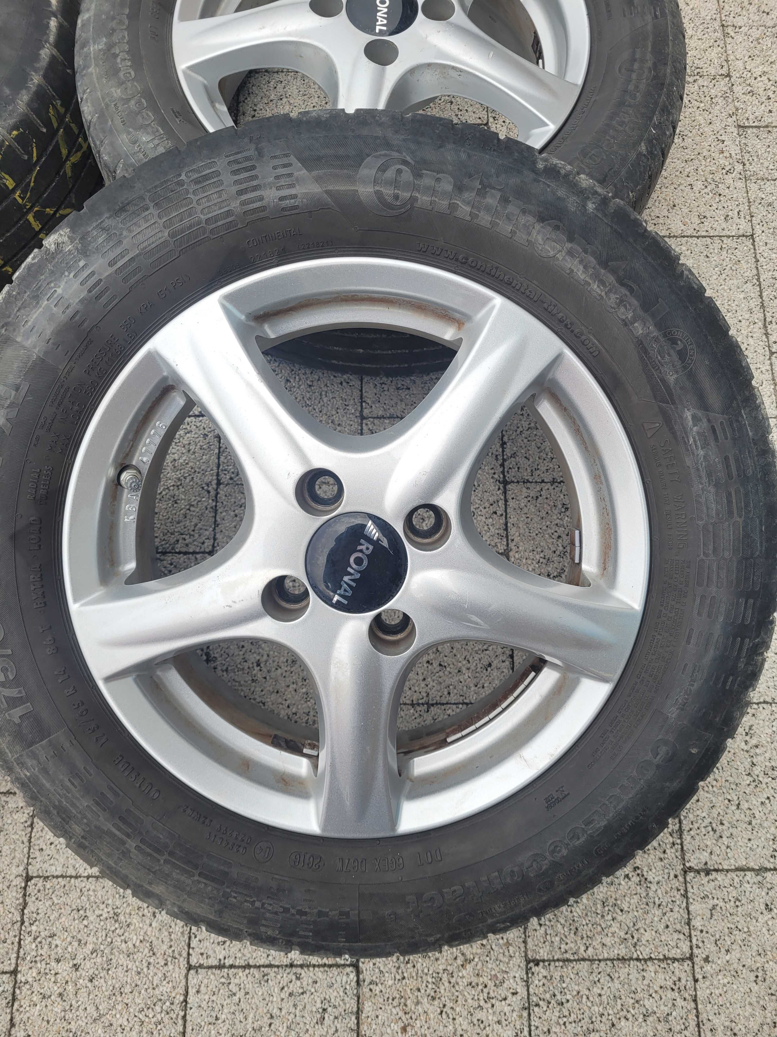 Alufelgi RONAL 14'' z TPMS 4x100