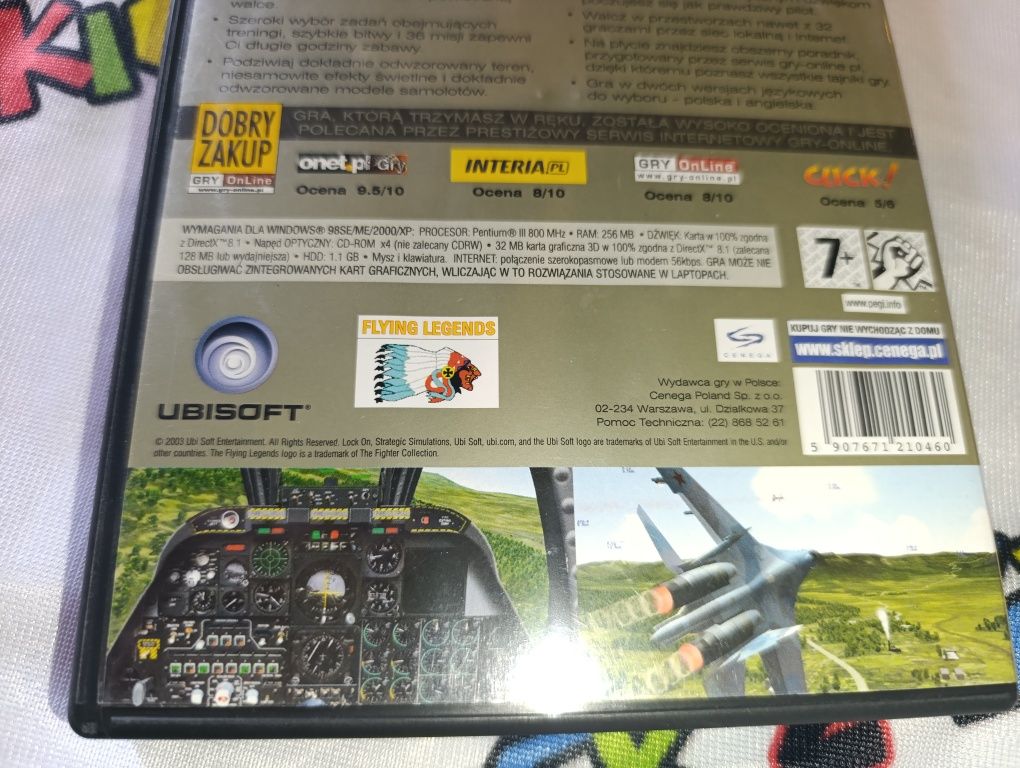 Lock On Air Combat Simulation PC po polsku stan idealny sklep