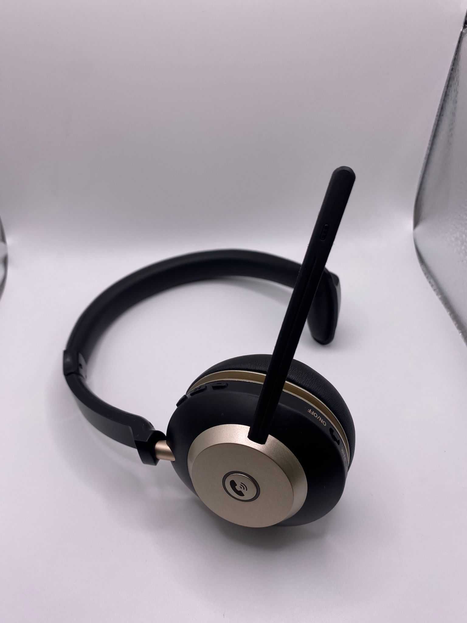 Słuchawki z mikrofonem Bluetooth z redukcją szumów – 45 godzin pracy,