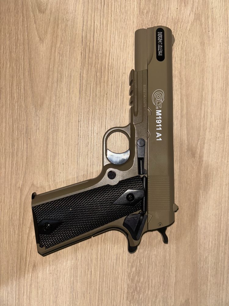 Pistola Airsoft Cybergun 1911 Full Metal | 345 FPS | Nova