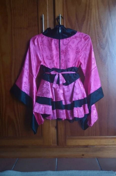 Fato de gueixa carnaval