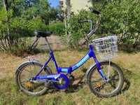 Велосипед TOTEM FLIK-1 синий с корзиной
