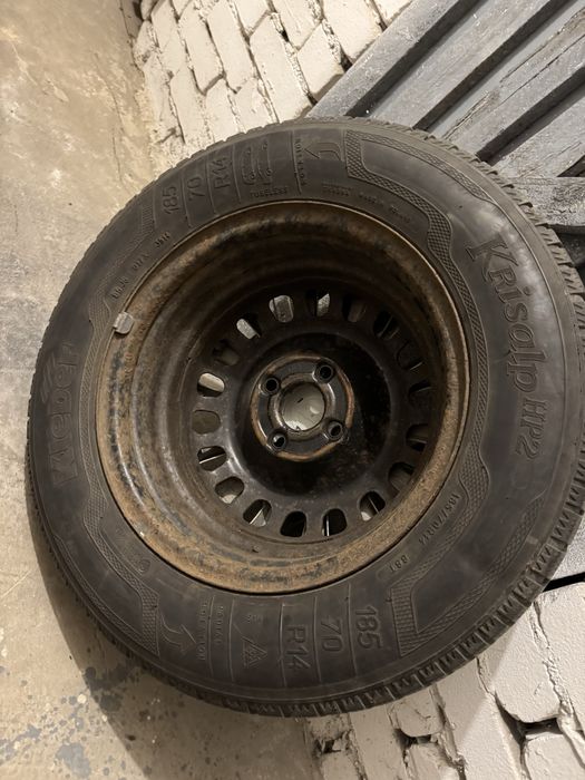 Felgi stalowe 14” do Opel Corsa D + opony zimowe (4 szt.)