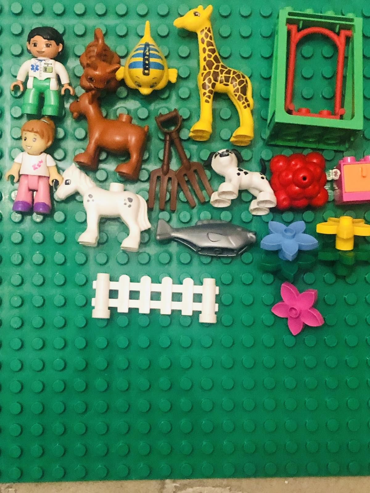 Lego duplo Зоопарк + Подарок лего дупло