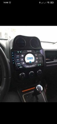 Штатная магнитола Jeep Compass Patriot Экран+Камера+Рамка+Wi-fi+GPS