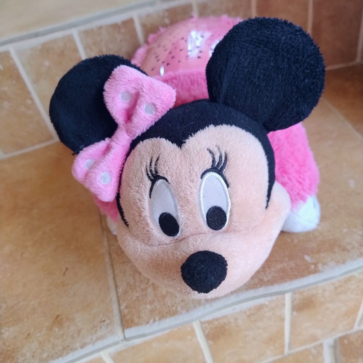 Rzutnik gwiazdek Minnie poduszka przytulanka pluszak prezent Mikołaj