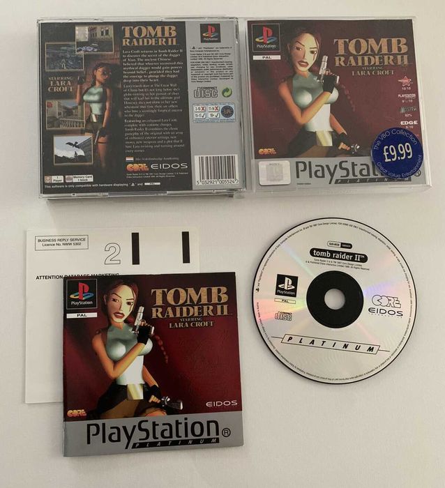 Tomb Raider II Platinum Playstation