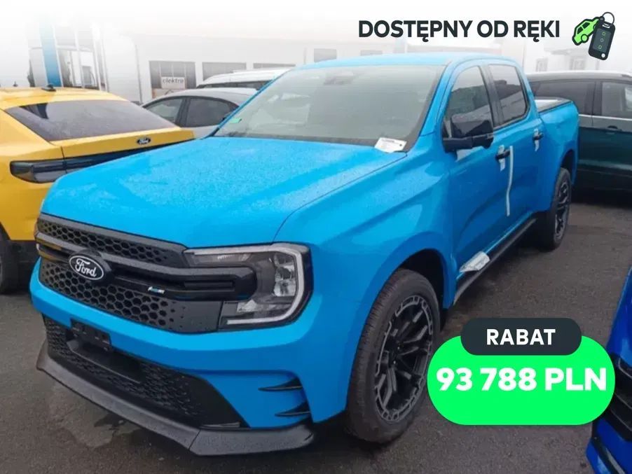 Ford Ranger 3.0 EcoBlue Turbo 4x4 DC MS-RT automat - Od ręki !