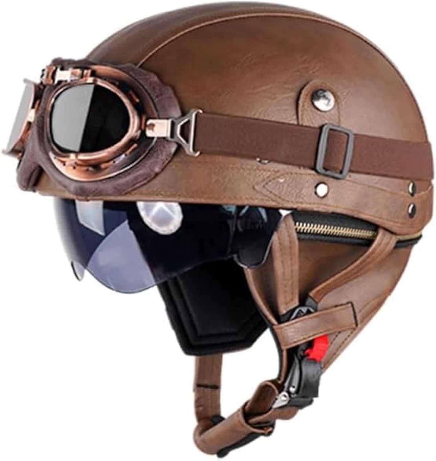 Retro kask stylizowany na Harley Davidson 55-56 cm hulajnoga motor