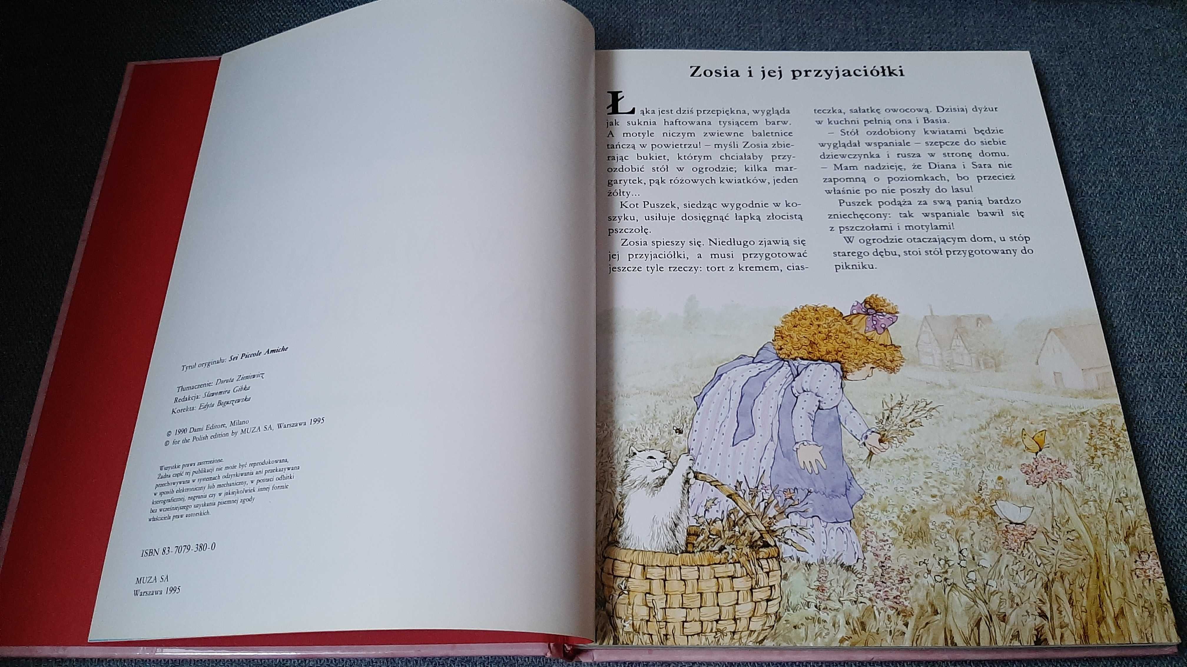 W małym leśnym domku Opowiadania dla dziewczynek piękne ilustracje