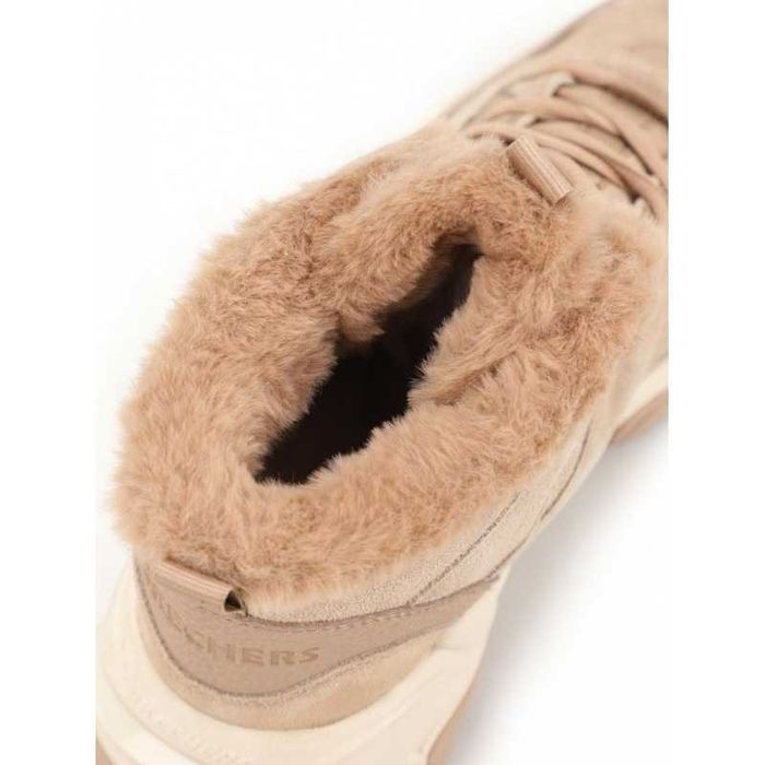 Кросівки зимові  жіночі Skechers Stamina 167338 TAN
