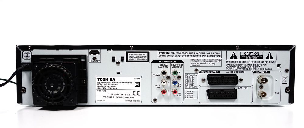KOPIARKA z HDD i HDMI * Kopiuj VHS na DVD kasety na płyty Toshiba 100%
