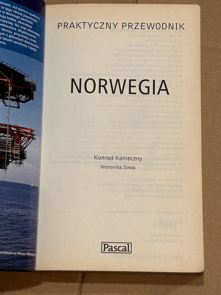 Norwegia, praktyczny przewodnik Pascal, Konrad Konieczny