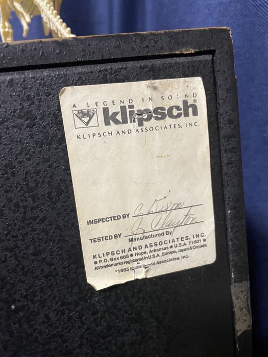 Продам акустику Klipsch Forte I